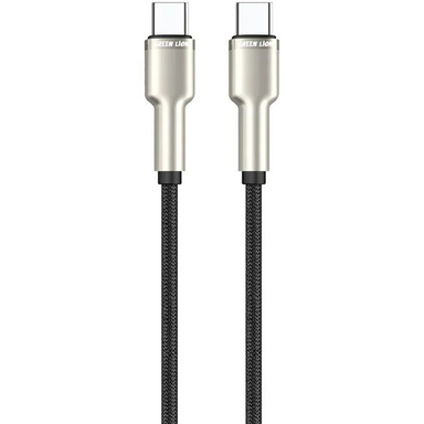 کابل دیتا 60 وات Type-C گرین لاین مدل Braided Zinc Alloy طول 1 متر