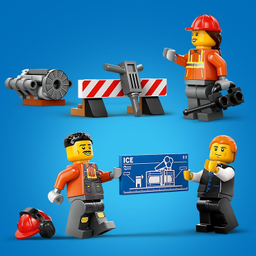 ساختنی لگو سری سیتی مدل Construction Excavator کد 60420