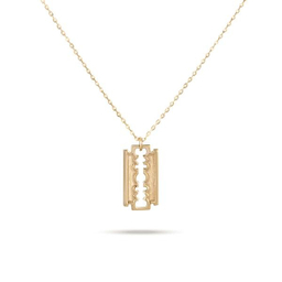 گردنبند طلا 18 عیار زنانه میلی گالری طرح تیغ کد MT1864