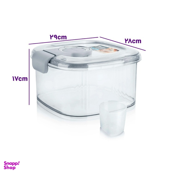 ظرف برنج هوم کت مدل شالیز گنجایش 5 کیلوگرم