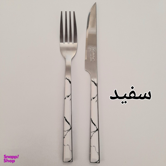 ست کاردو چنگال میوه خوری 12 پارچه وینکس مدل ماربل کد M55