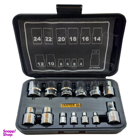 آچار بکس واستر مدل E مجموعه 13 عددی