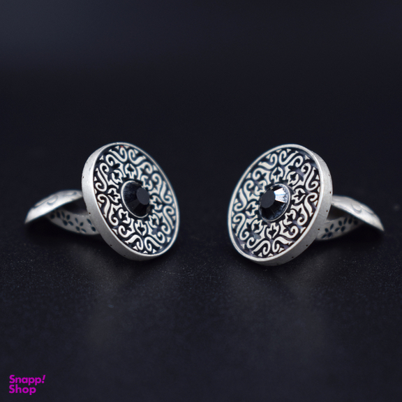 دکمه سردست نقره مردانه کد CSA01