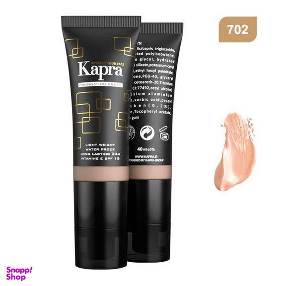 کرم پودر لایت ویت کاپرا شماره 702 حجم 30 میلی لیتر