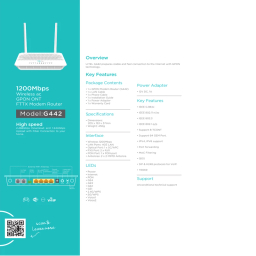 مودم روتر فیبر نوری Gpon-ONT یوتل مدل G442