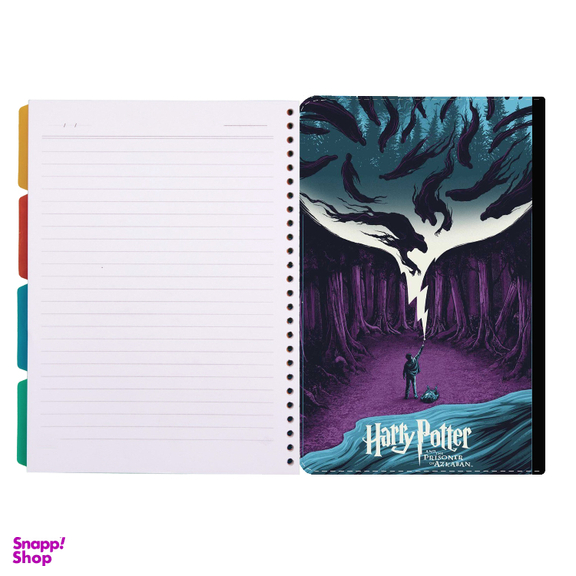 کلاسور طرح harry potter کد 82 به همراه کاغذ کلاسور