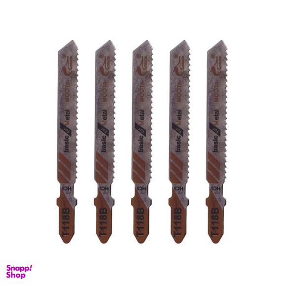 تیغ عمودبر آهن موتا کد T118B بسته 5 عددی