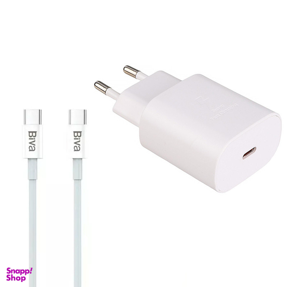 شارژر دیواری 25 وات بیوا مدل HC-14 به همراه کابل USB-C