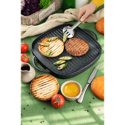 تابه گریل درب دار نالینو مدل Lorenza سایز 28
