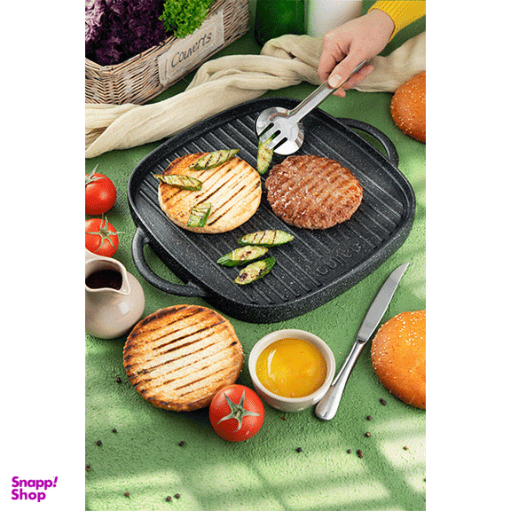 تابه گریل درب دار نالینو مدل Lorenza سایز 28