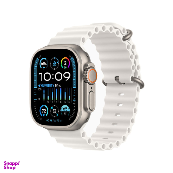 ساعت هوشمند اپل مدل Ultra 2 Titanium Case Ocean Band 49mm