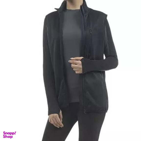 جلیقه ورزشی زنانه لاریمو مدل میکرو کینو رنگ مشکی