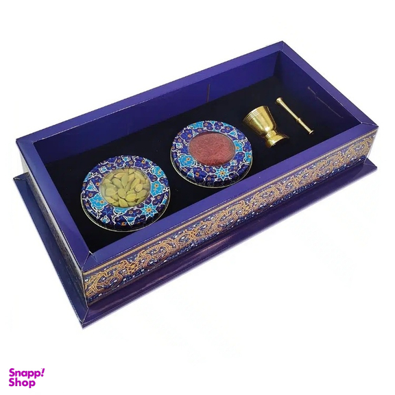 پک زعفران و هل ستاره زعفرانیه مدل زند کد 01