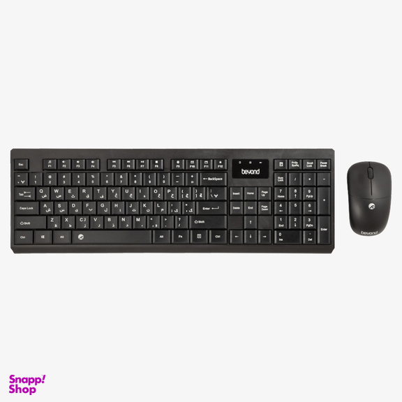 ماوس و کیبورد بی سیم بیاند مدل BMK-8105RF دارای حروف فارسی