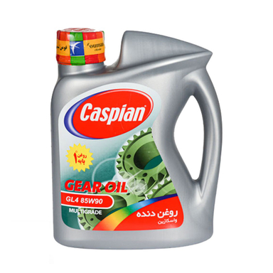 روغن گیربکس خودرو کاسپین مدل 85w90 حجم 4 لیتر