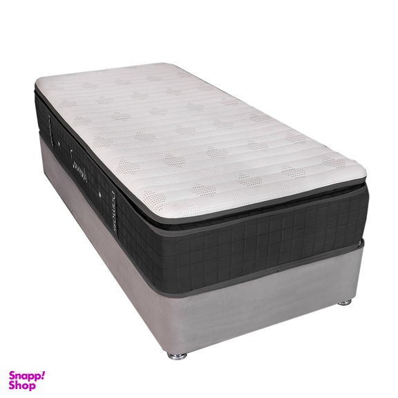 تشک فنر منفصل کارن مدل داماسک رنگ طوسی تیره