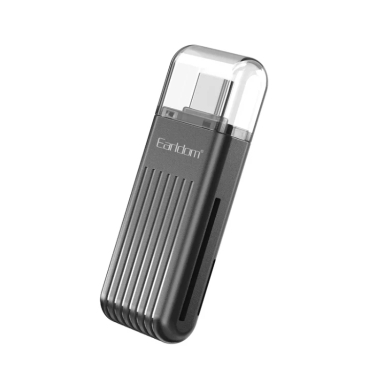کارت‌ خوان ارلدام مدل 2IN1 Card Reader USB-C OT97