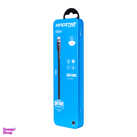 کابل تبدیل USB به لایتنینگ کینگ استار مدل K325i طول 1 متر