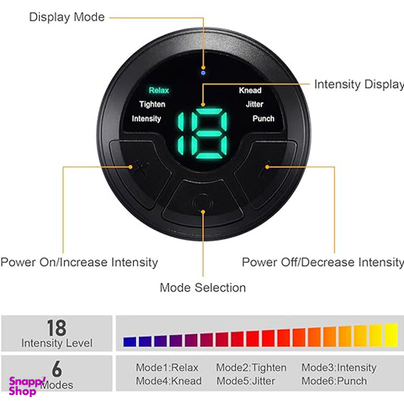 کمربند لاغری ام دی اچ ال طرح Smart Fitness EMS مدل FD05