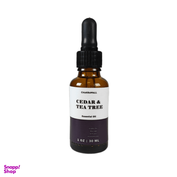 روغن بدن اسنشال اویل رایحه سدر و درخت چای کد 33 حجم 30 میلی لیتر