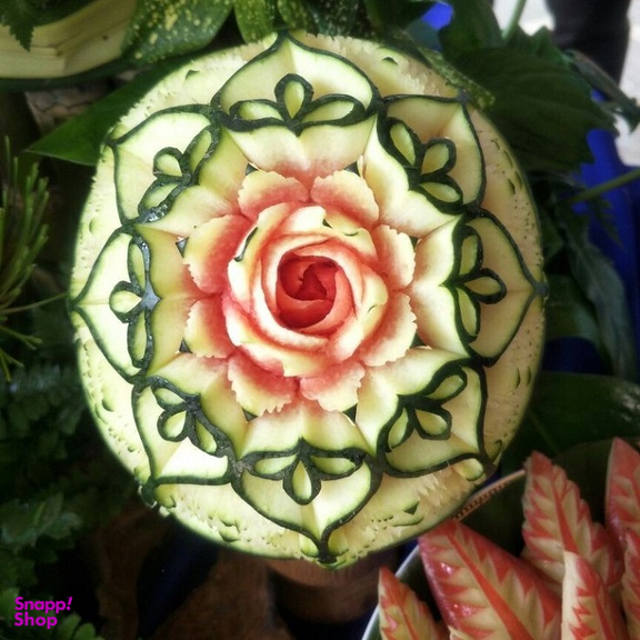 ست چاقو میوه آرایی و حکاکی کد 1612 مجموعه 4 عددی