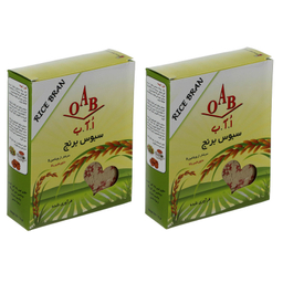 سبوس برنج ا آ ب وزن 200 گرم بسته 2 عددی