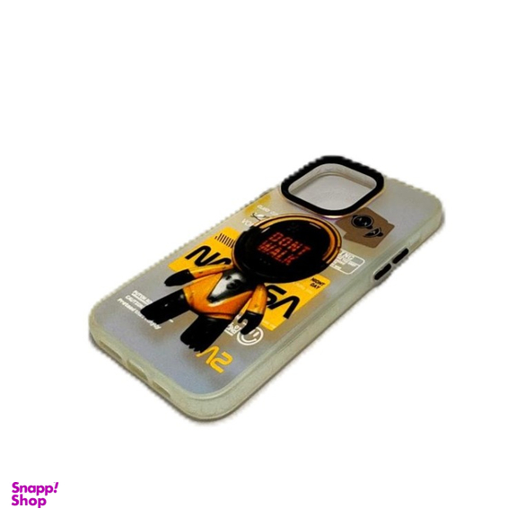 کاور گوشی موبایل قاب شیک مدل یانگ کیت طرح ربات مناسب اپل iPhone 13 Pro Max/12 Pro Max