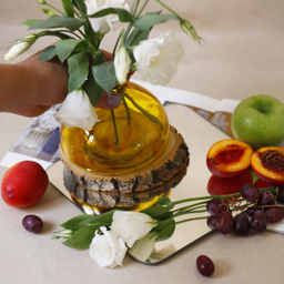 گلدان شیشه ای مدل SD30
