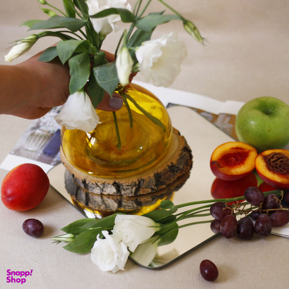 گلدان شیشه ای مدل SD30