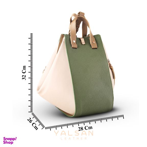 کیف رودوشی زنانه چرم یلسان مدل لیان کد 047-MC-SBZ