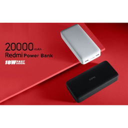 پاوربانک شیائومی مدل Redmi PB200LZM ظرفیت 20000 میلی آمپرساعت به همراه کابل تبدیل microUSB