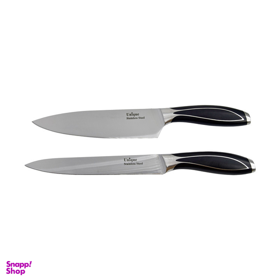 سرویس چاقو 8 پارچه یونیک  مدل استیل beL_3 کد 5544