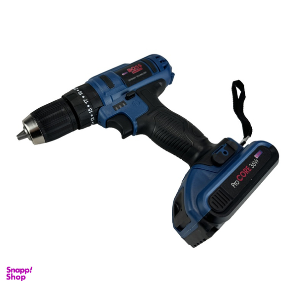 دریل شارژی چکشی باس مدل SK-6050 مجموعه 28 عددی