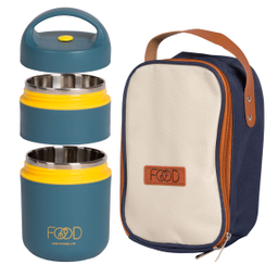 ظرف غذای کودک مدل 2 طبقه دیانا بسته 5 عددی