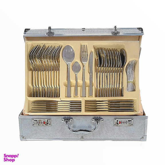 سرویس قاشق و چنگال 128 پارچه وینکس مدل STAINLEES-STEEL