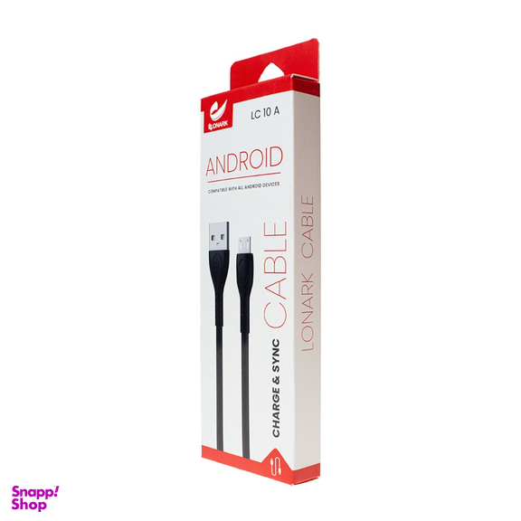 کابل microUSB لونارک مدل LC10a طول 1.1 متر