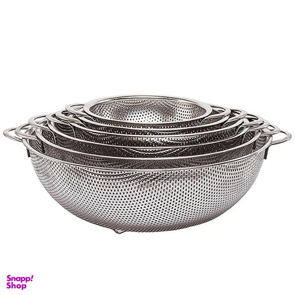 آبکش استیل لوکاتلی مدل punch مجموعه 6 عددی