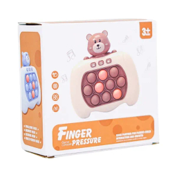 فیجت ضد استرس مدل دسته پاپت گیم طرح خرس کد 9990020066