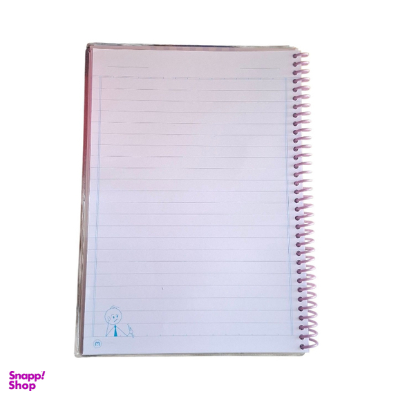 دفتر مشق 60 برگ سیمی مکث نوت طرح کرومی کد 1_3616