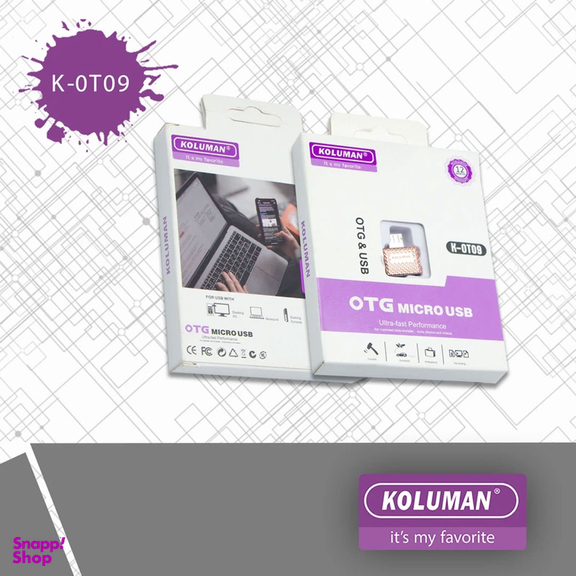 مبدل USB به MICRO USB کلومن مدل K-0T09