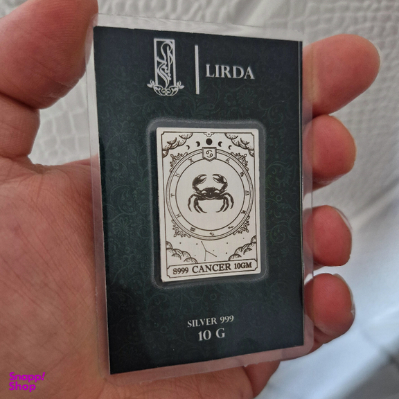 شمش نقره لیردا مدل نماد ماه تیر 999