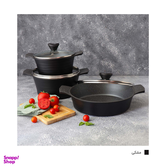 سرویس پخت و پز 6 پارچه دسینی مدل رجینا