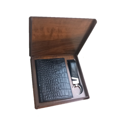ست هدیه مردانه چرم طبیعی کد 3252
