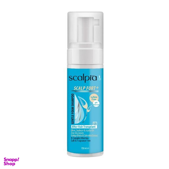 شامپو مو اسکالپیا مدل Gentle Foam حجم 150 میلی لیتر