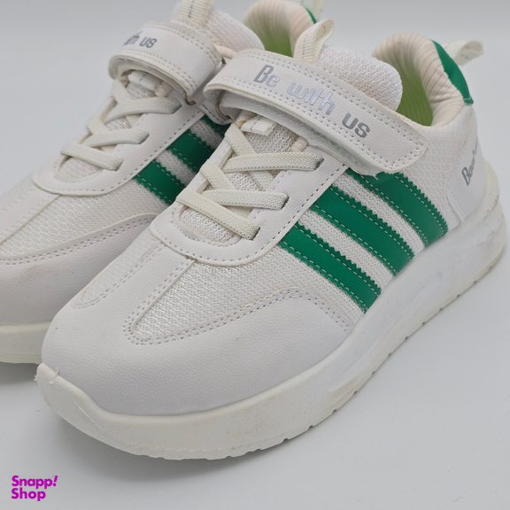 کفش بچگانه رامیلا مدل Be With Us کد 12 رنگ سفید سبز