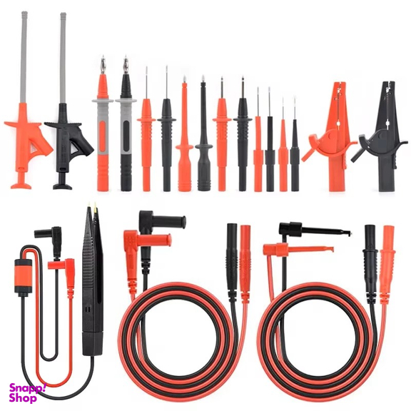 پراب مولتی متر مستک مدل TEST LEAD KITS مجموعه 21 عددی