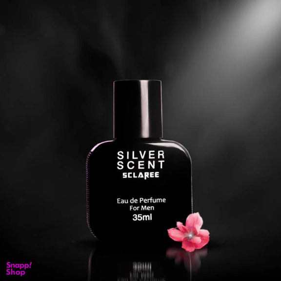 عطر جیبی مردانه اسکلاره مدل Silver Scent حجم 35 میلی لیتر بسته 2 عددی