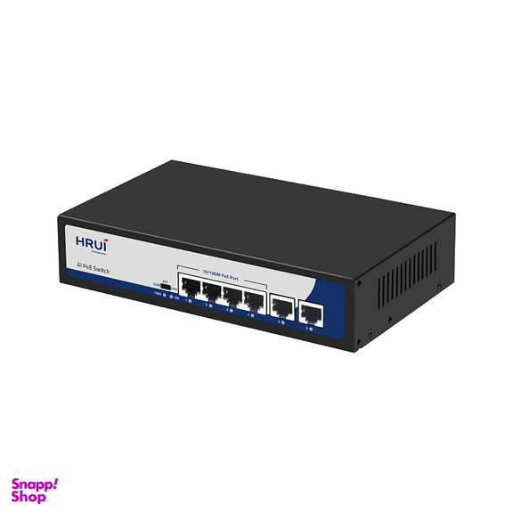 سوییچ 8 پورت اچ آر یو آی مدل HR900-AF-42N poe