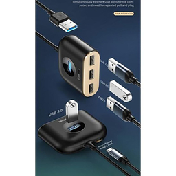 هاب 4 پورت USB 3.0 باسیوس مدل CAHUB-AY