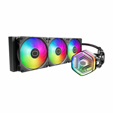 خنک کننده مایع پردازنده کولر مستر مدل COOLER MASTER ML360 ATMOS BLACK